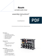 4sum Mixer Building Instructions v095 Syntherjack