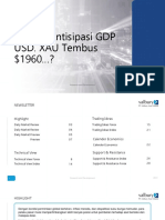 Market Antisipasi GDP US. XAU Tembus $1960 (26 Januari 2023)