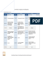 Workshop Epigraphy Shumen Schedule 28 30 10 2019