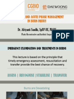 Emergency and Acute Phase in Burns - Afriyanti Sandhi