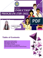 TIP Portfolio Course 1 APRIL