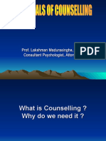 Essentials of Counselling