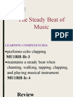 MUS1!19!20 Q1 L2 Steady Beat of Music