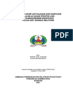 Laporan Aktualisasi Protokol Kesehatan WFO