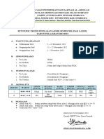 SMPIT Putri Darus Sunnah Petunjuk Teknis PAS Ganjil 2022/2023