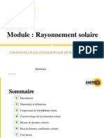 Cours Irradiation Solaire