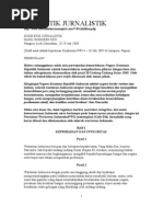 Download KODE ETIK JURNALISTIK 2010 by nisreyasa SN62293698 doc pdf