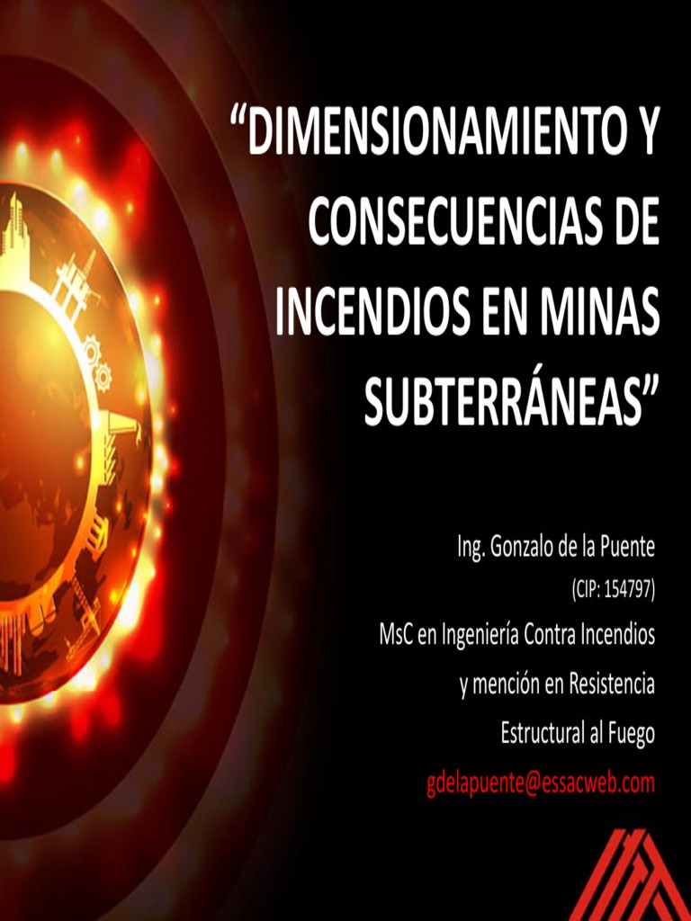 Incendios en Minas Subterráneas: Riesgos y Mitigación | PDF | Minería