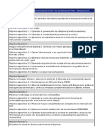 Objetivos Anuales y Quinquenales 2013-2017 de Petroleos Del Peru - Petroperu S.A