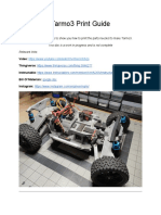 Tarmo3 Print Guide for Building an Open-Source 3D Printed Vehicle