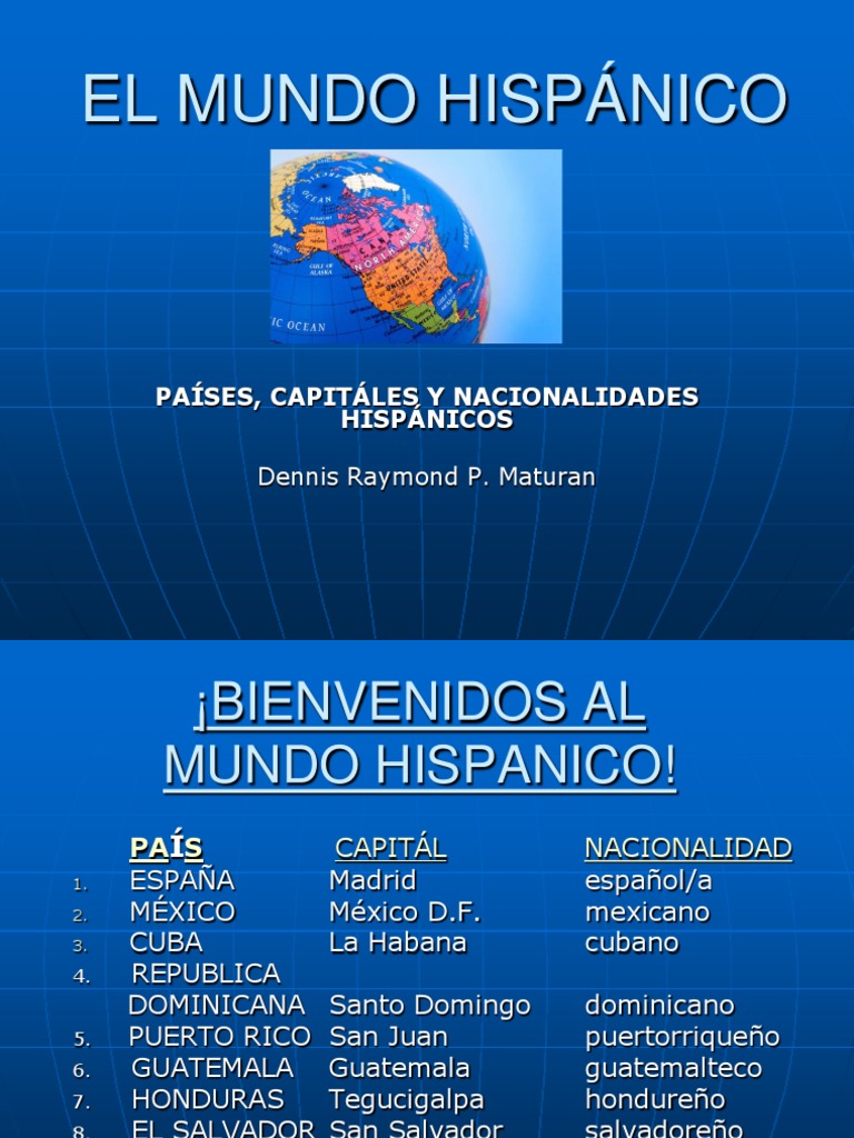 1.2 El Mundo Hispanico (Orig 4 and 8) PDF
