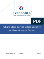 Server Cyber Security Incident Analysis Report