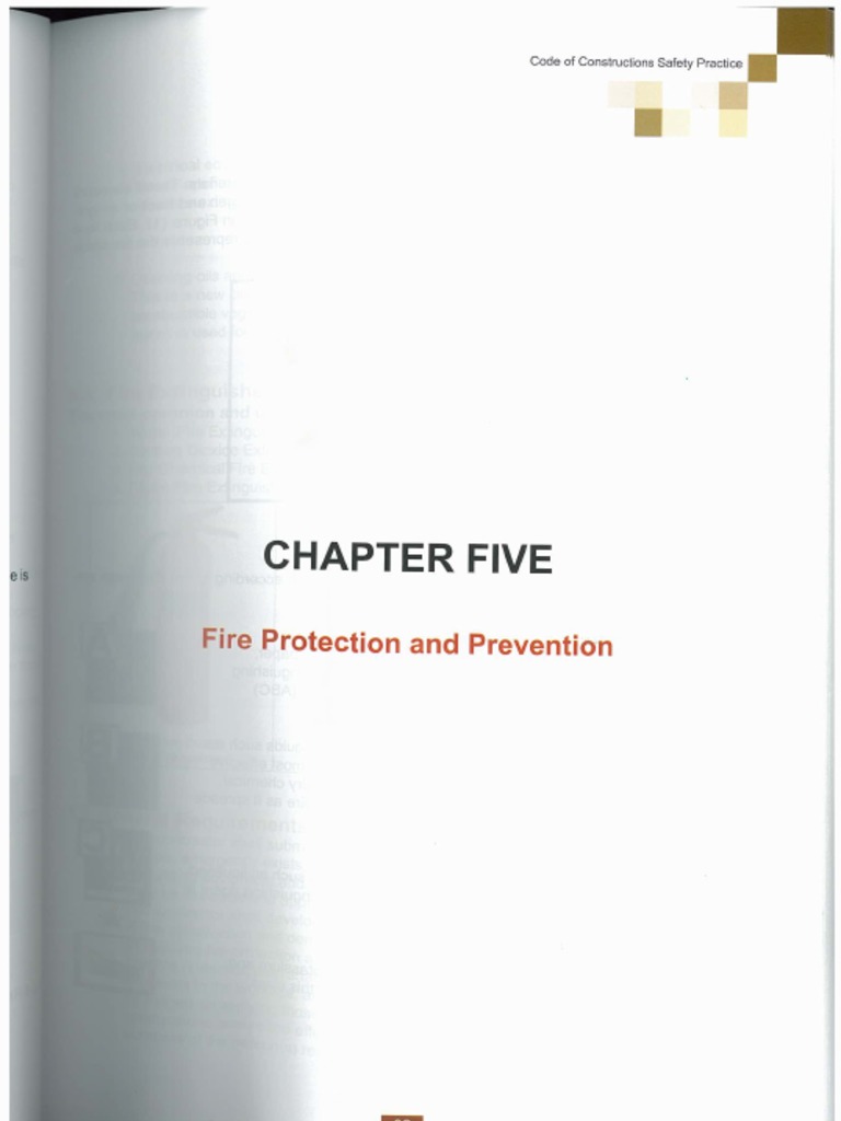 Chapter 5 Fire Protection and Prevention PDF