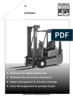 Steinbock Boss LE 13 16 18 20 Electric Forklift Trucks Specs PDF
