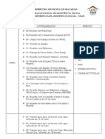 RELATÓRIO DE ATIVIDADES E AÇÕES DE ABRIL e MAIO