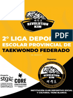 Final Liga Deportiva Escolar Provincial de Taekwondo Federado