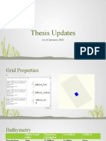 Thesis Updates
