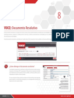 VUCE: Documento Resolutivo