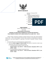 Bupati Sidoarjo: Hybrid WFO Dan WFH/FWA Denga Ketentuan