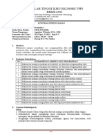 Kontrak Kuliah Statistika 1 (Reg P-C)