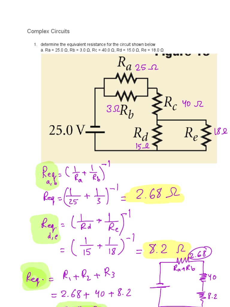 Complex Circuits | PDF
