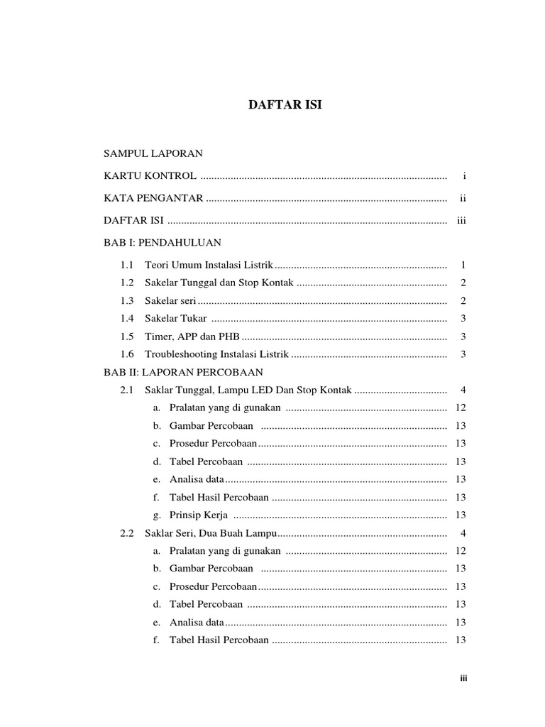 Format Laporan Lab PDF