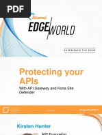 Dokumen - Tips Protecting Your Apis Akamai Protecting Your Apis With API Gateway and Kona