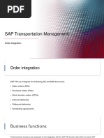 TM Order Integration