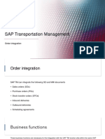 Integrate SAP Orders & Deliveries with Transportation Management