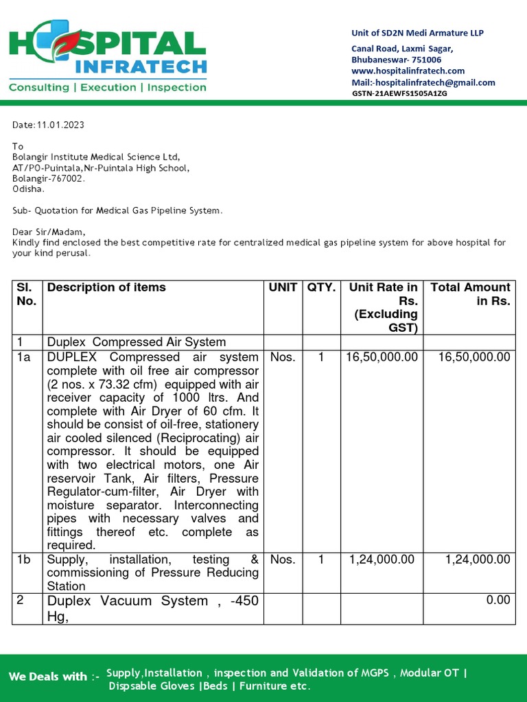 Medical Mo Quote PDF Pump Pipe (Fluid Conveyance)