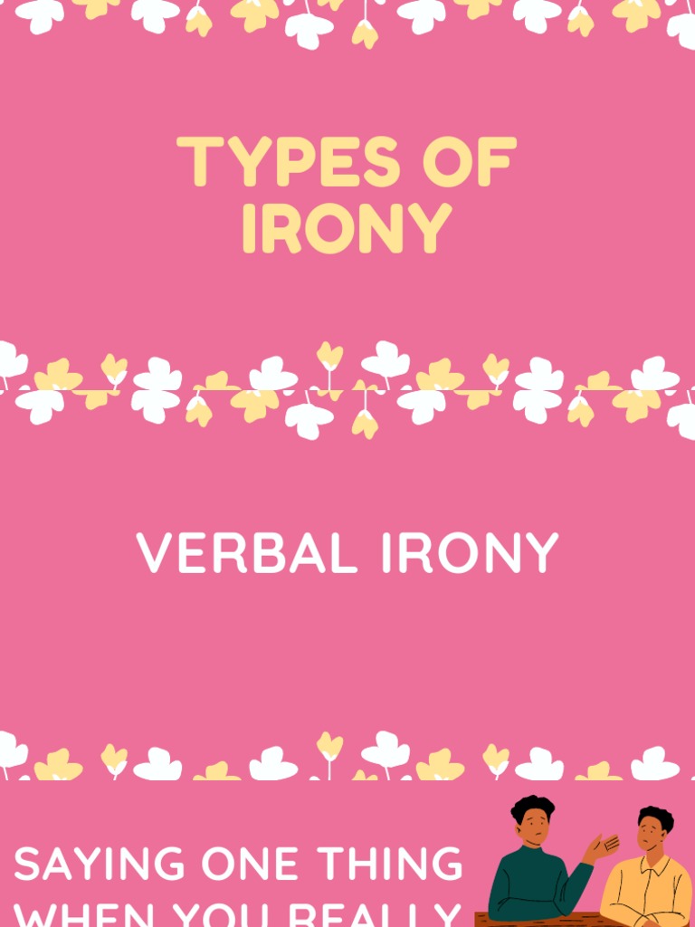 Types of Irony PDF