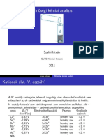 Szervetlen Minőségi Analízis