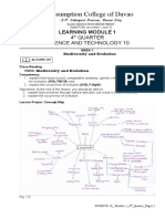 4th QUARTER-Module 1 & 2-Biodiversity and Evolution