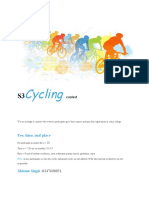 Cycling: Cycle Racing