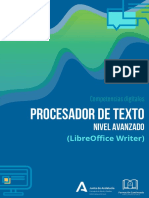 Crear y editar hiperenlaces en LibreOffice Writer