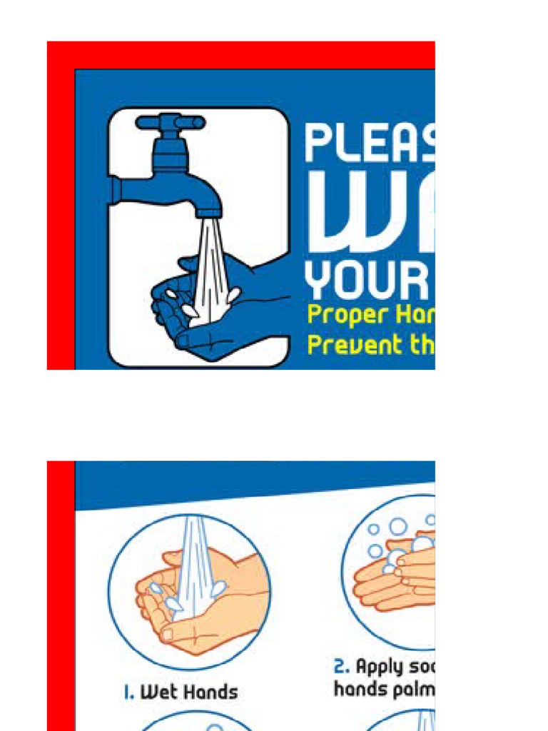 Handwashing Steps PDF