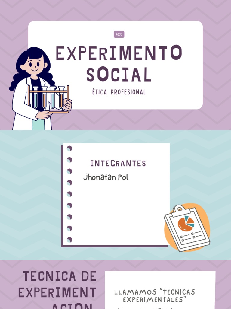 Experimento Social | PDF | Amor | Experimentar