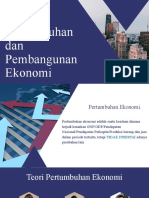 Pertumbuhan Dan Pembangunan Ekonomi