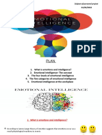 Emotional Intelligence (EI) PRESENTATION