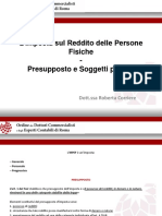 19 GIUGNO SLIDE Roberta Corriere Presupposto e Soggetti Passivi