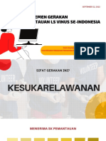 Manajemen Gerakan Pemantauan LS Vinus Se-Indonesia