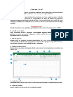 TEMA 1- Excel y Elementos de Excel