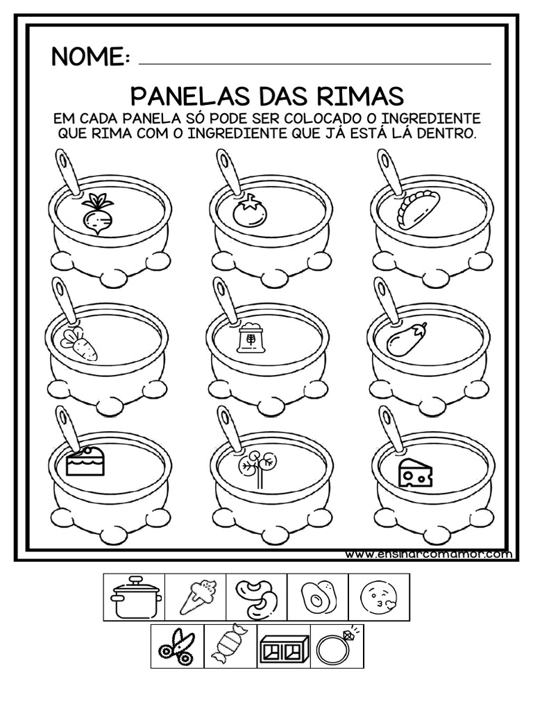 Panelas Das Rimas | PDF