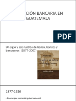 Derecho Bancario Guatemala