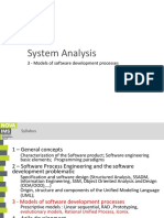Models of Software Development Processes