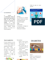 Brochur Sobre La Diabetes