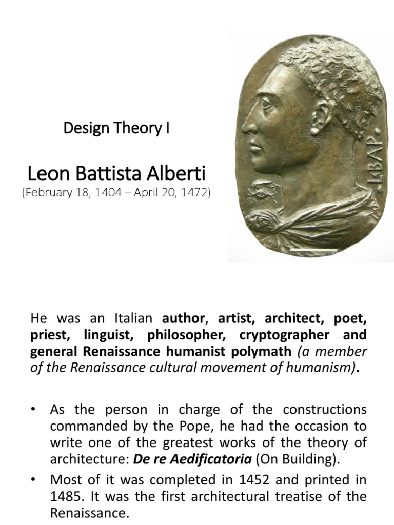 Leon Battista Alberti | PDF | Renaissance