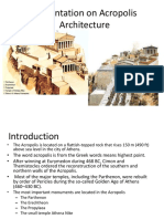 Acropolis of Athens: Key Structures and History | PDF