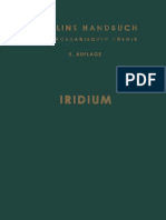 (Ir. Iridium (System-Nr. 67) I-r _ 0) H. J. Kandiner (auth.) - Iridium-Springer Berlin Heidelberg (1971)
