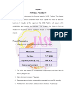 Financial Feasibility of JASE Pastries